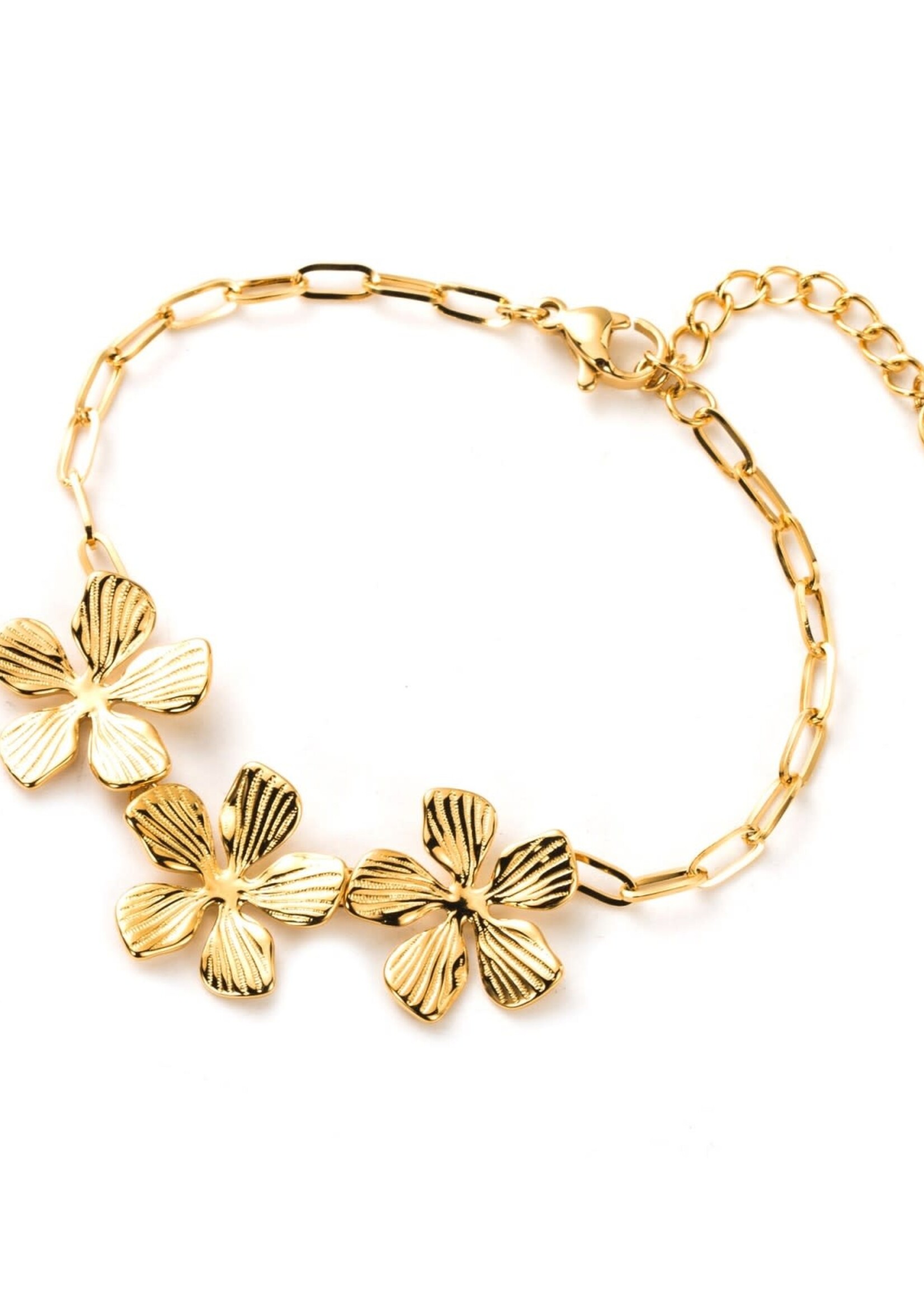 Flo Boutique Armband Triple Flowers SP22733