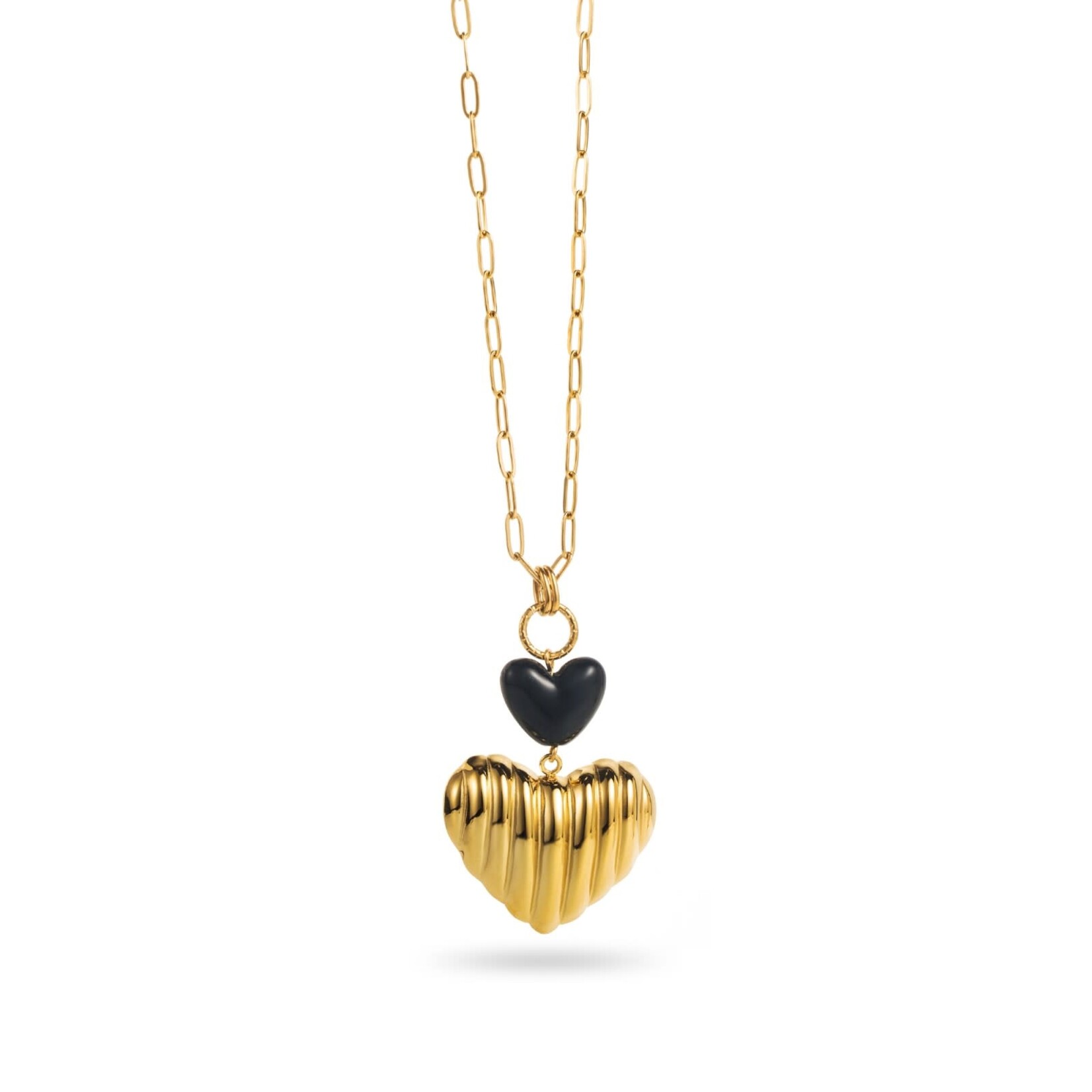 Flo Boutique Long Necklace Coloured Heart