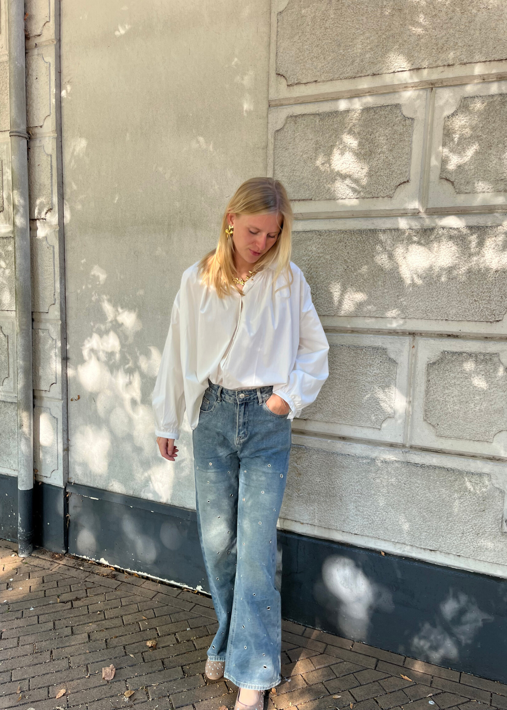 Flo Boutique Blouse May White