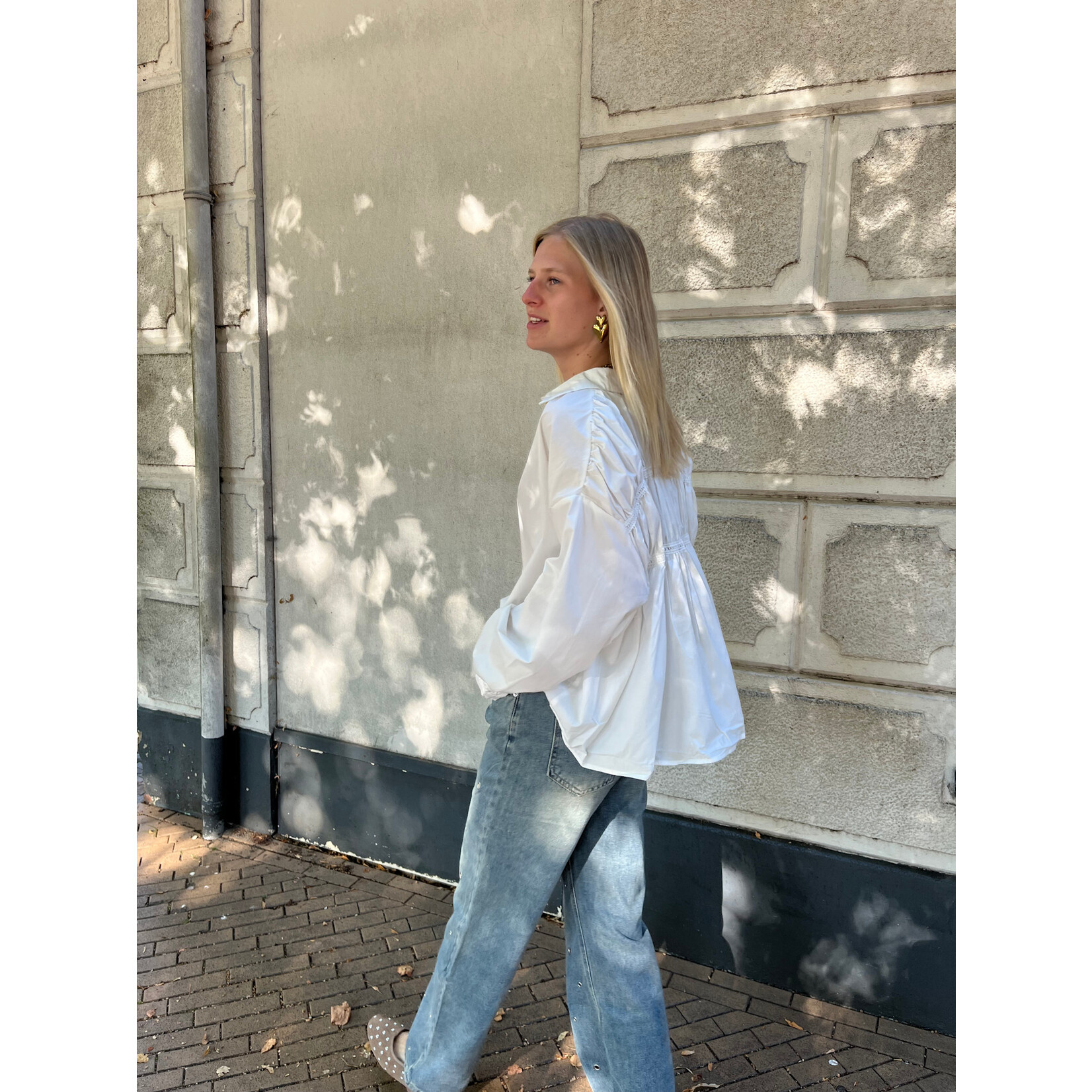Flo Boutique Blouse May White