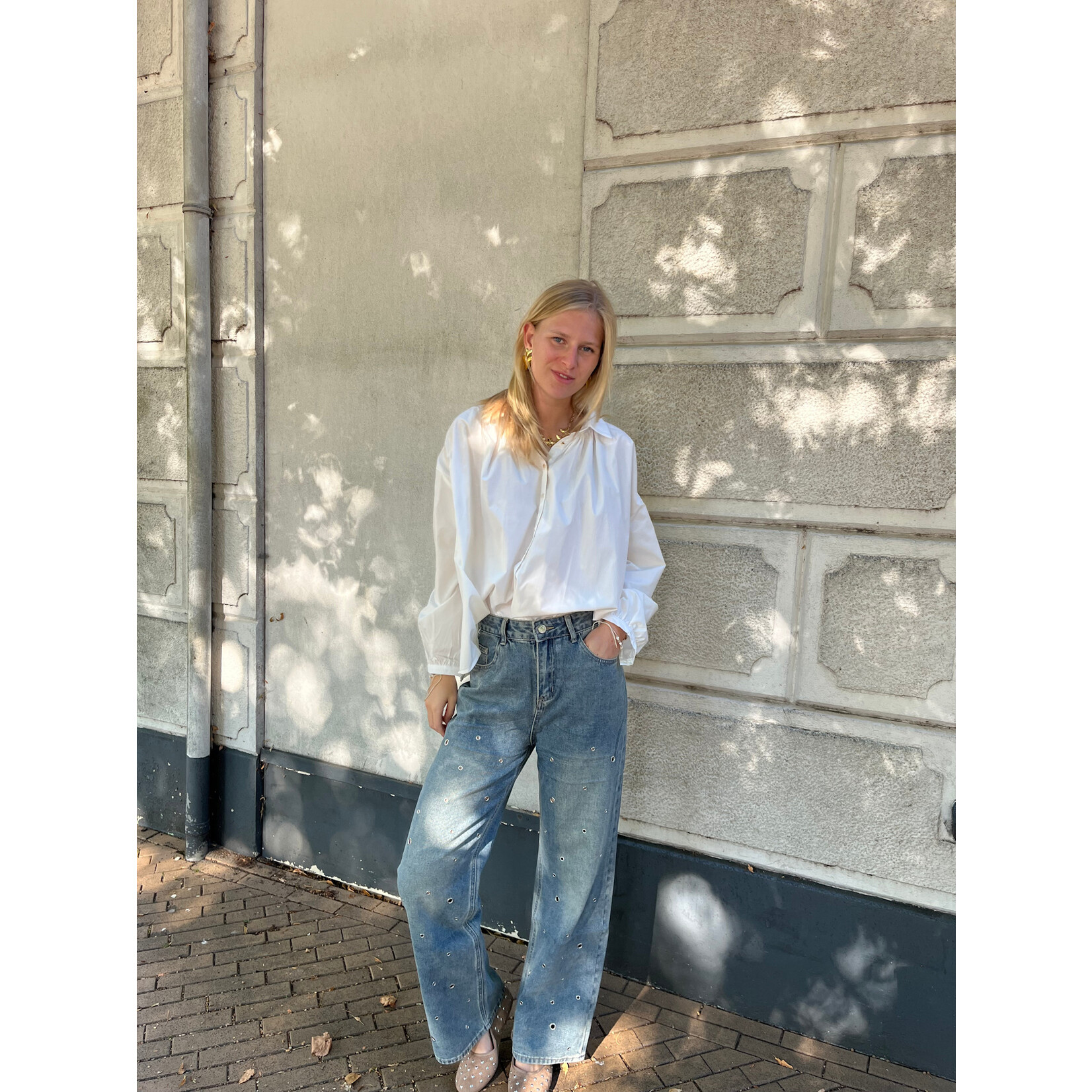 Flo Boutique Blouse May White