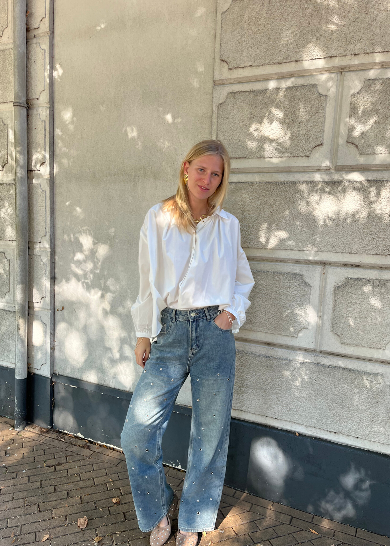 Flo Boutique Blouse May White
