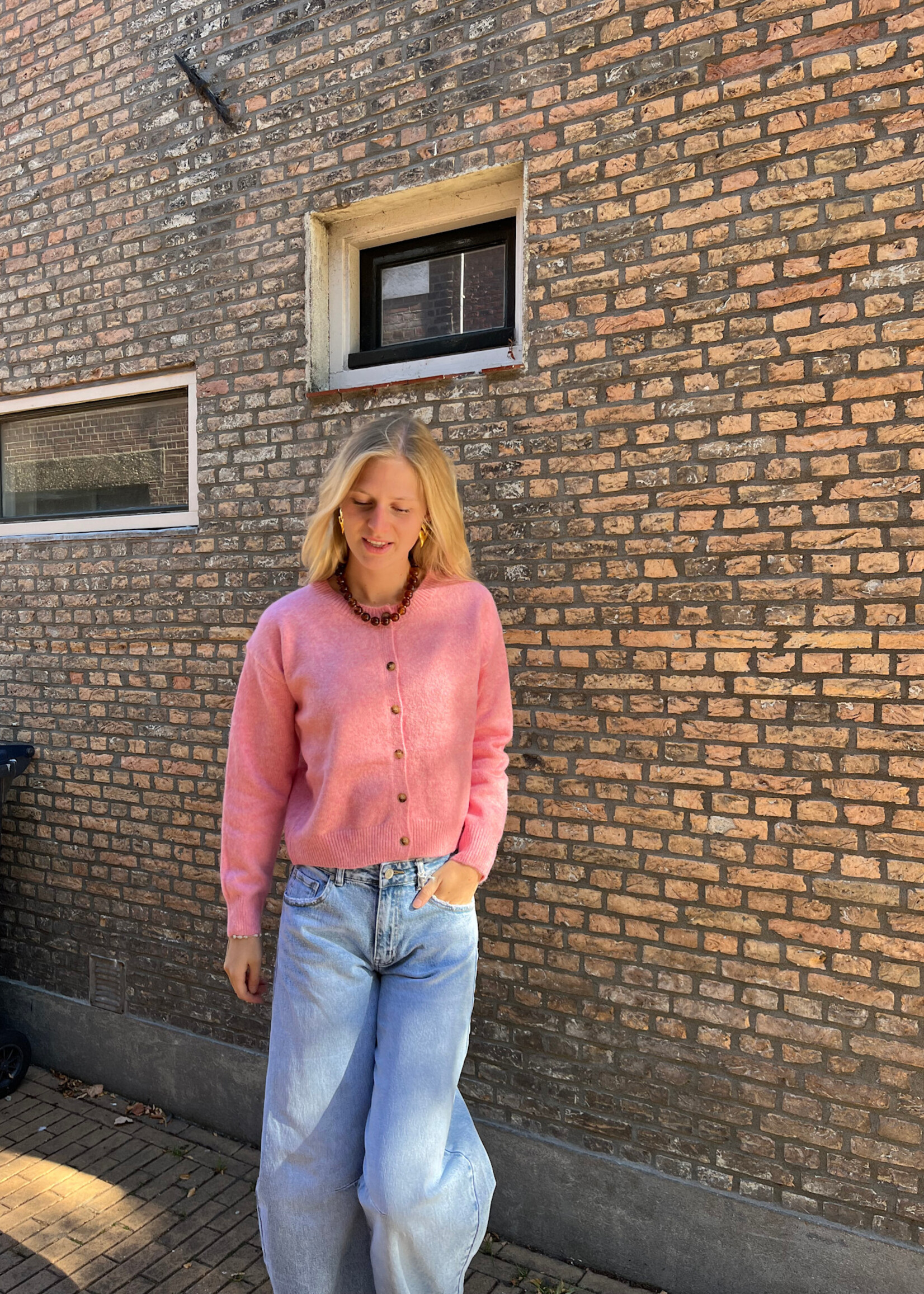 Flo Boutique Vestje Jill Pink