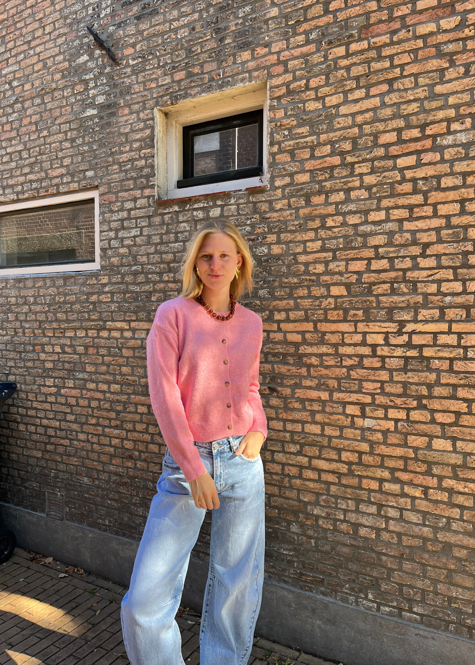 Flo Boutique Vestje Jill Pink