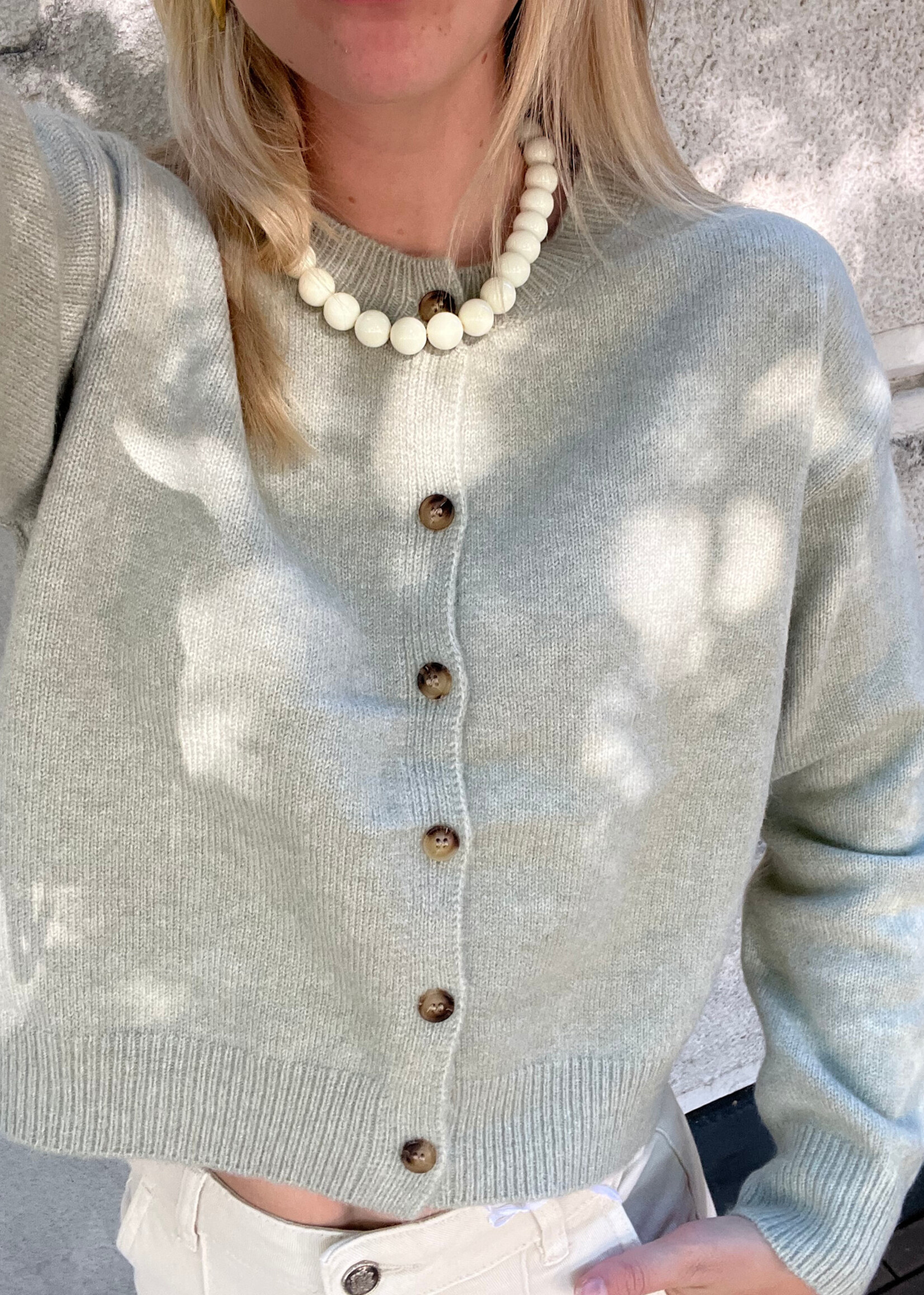 Flo Boutique Vestje Jill Light Green