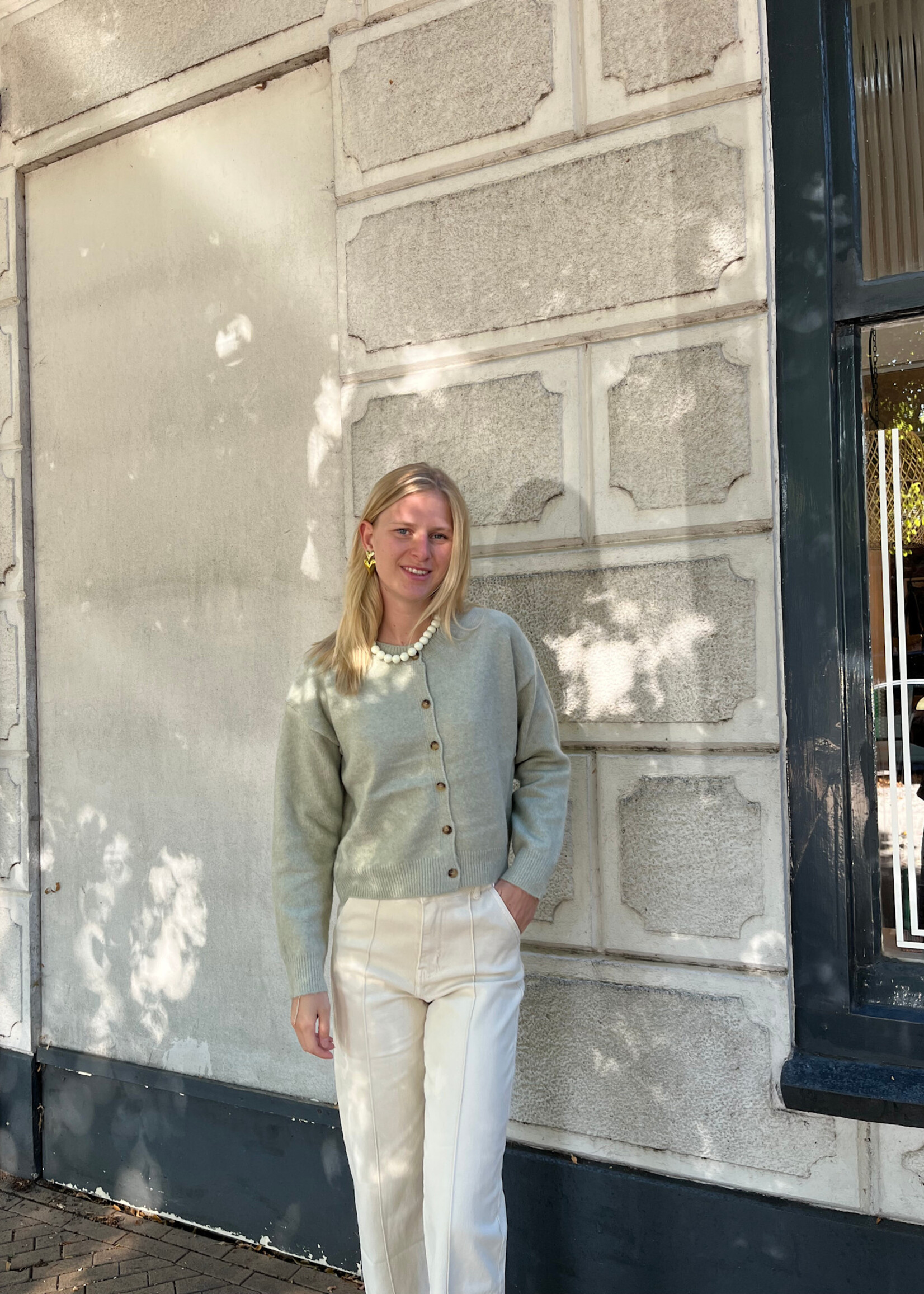 Flo Boutique Vestje Jill Light Green