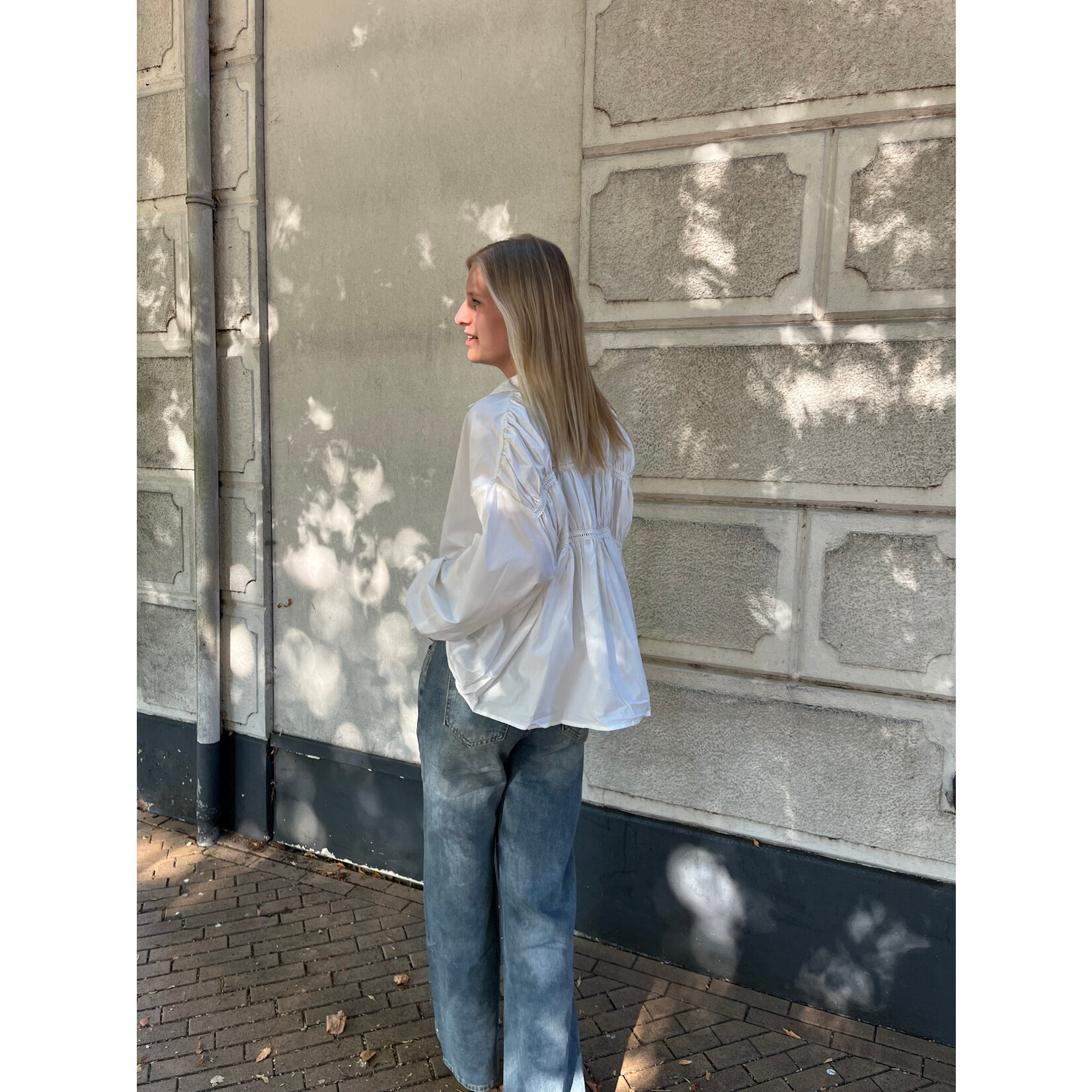 Flo Boutique Jeans Studs Holly Blue