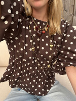 Flo Boutique Top Josje Choco