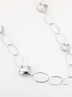 Flo Boutique Long Necklace Hearts Chain