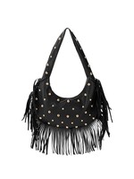 Flo Boutique Tas Studded Black