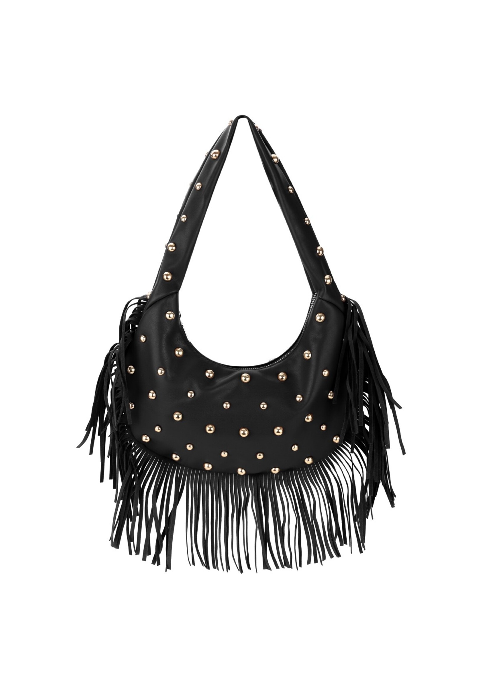 Flo Boutique Tas Studded Black