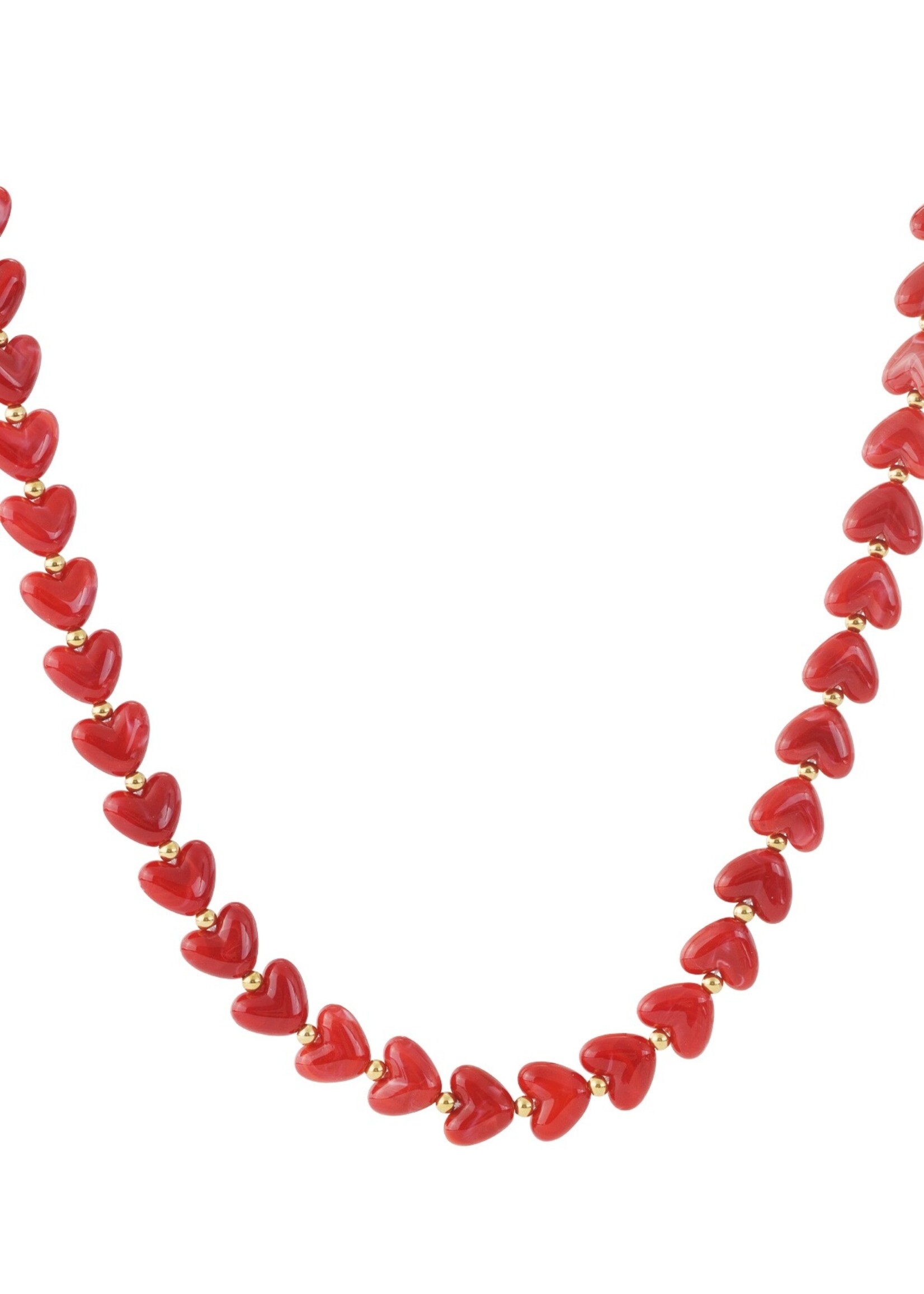 Flo Boutique Ketting Autumn Hearts