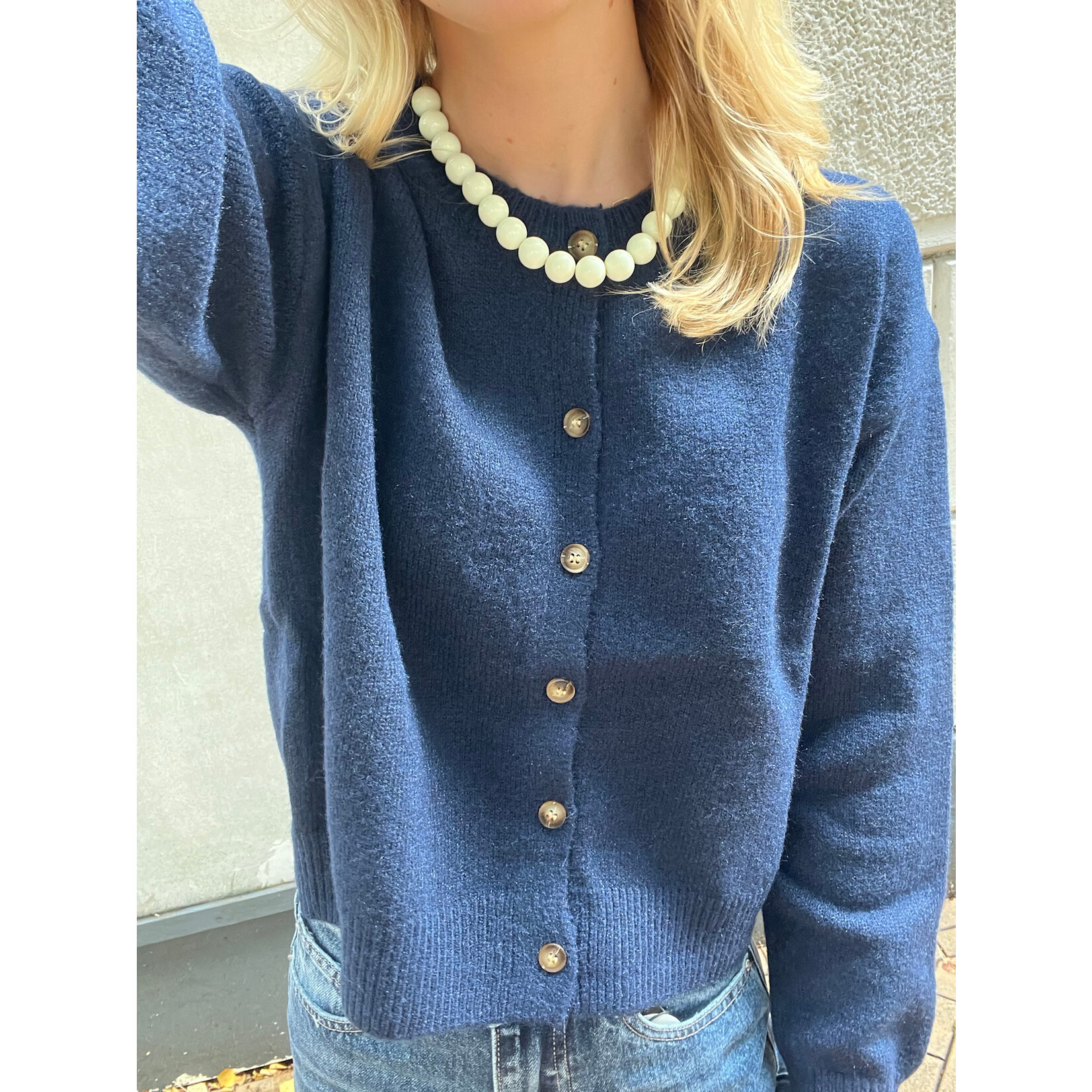 Flo Boutique Vestje Jill Navy