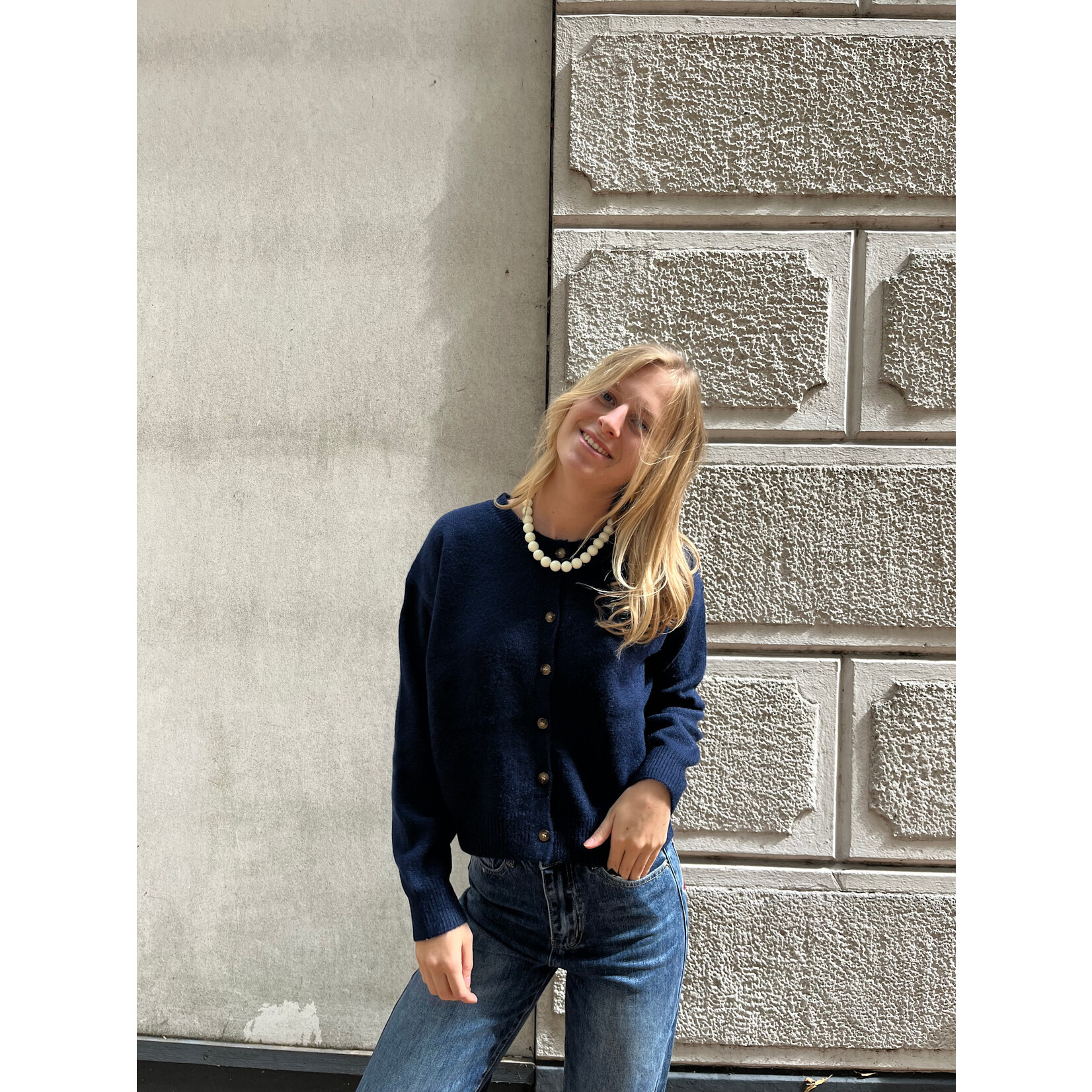 Flo Boutique Vestje Jill Navy