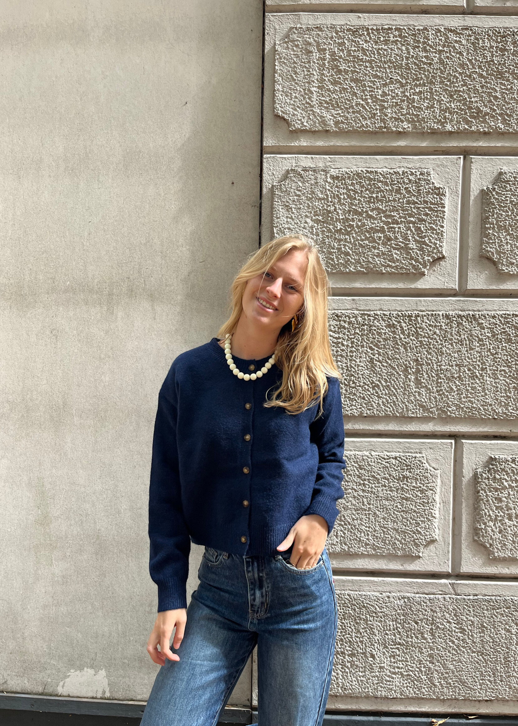 Flo Boutique Vestje Jill Navy