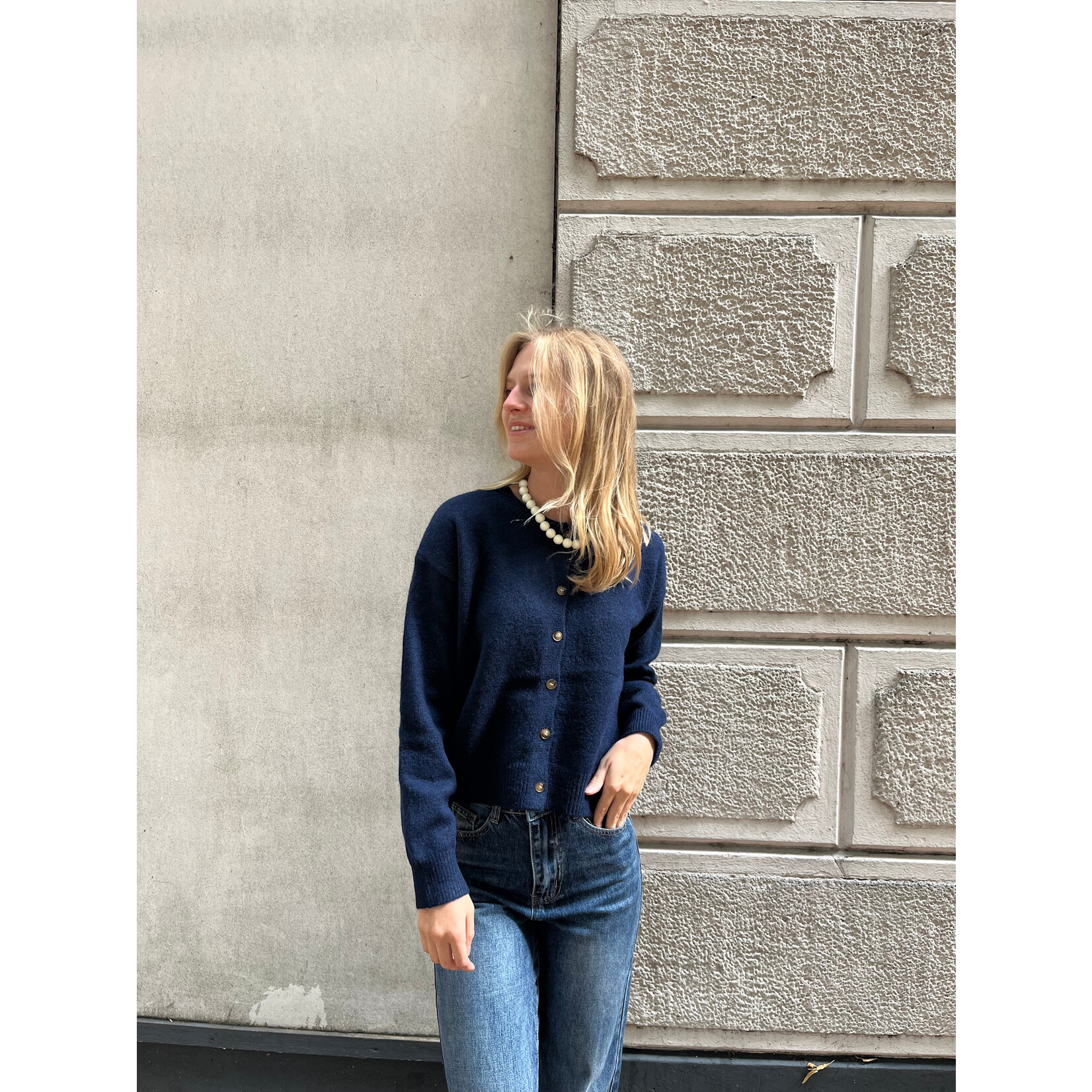 Flo Boutique Vestje Jill Navy