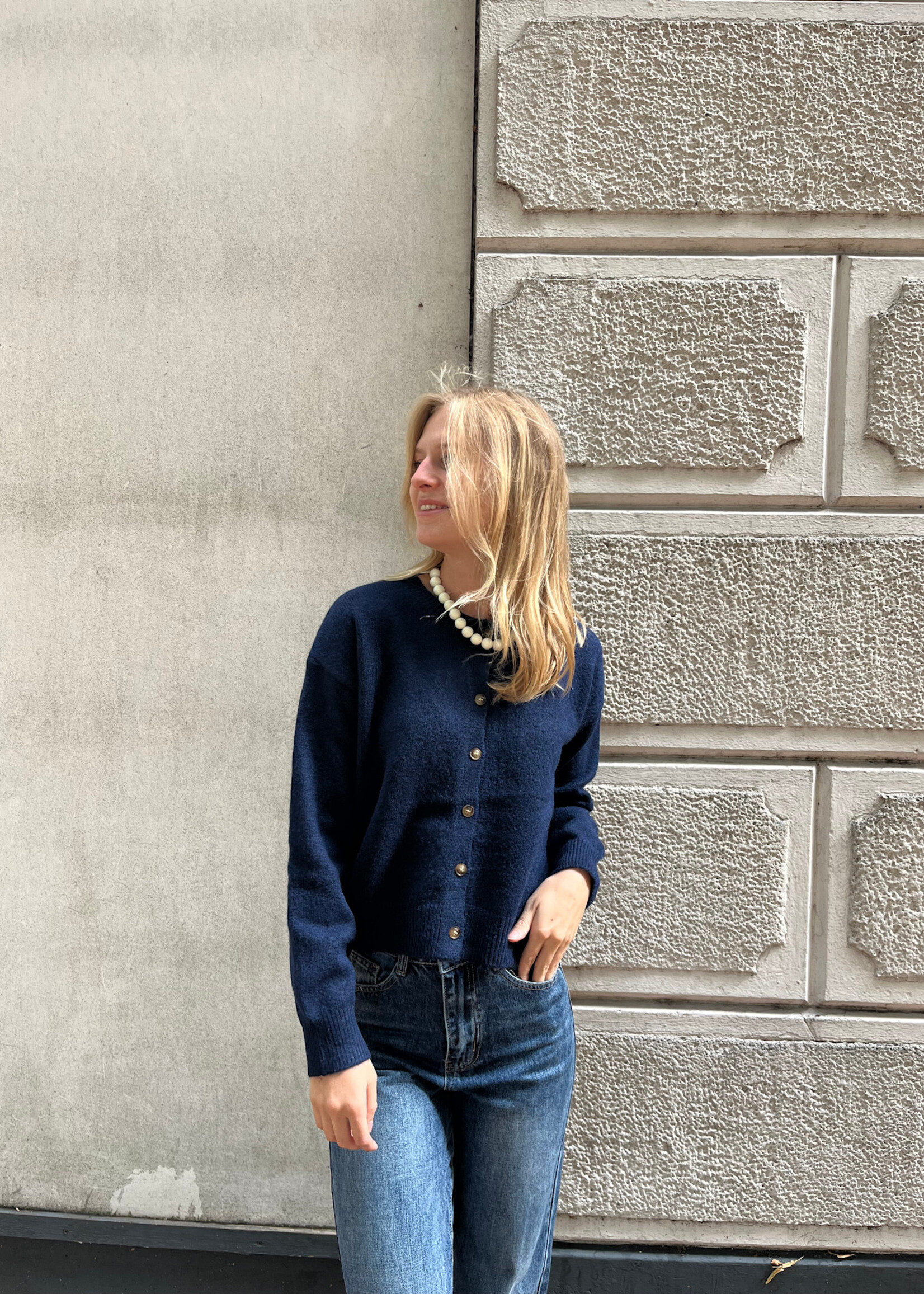 Flo Boutique Vestje Jill Navy