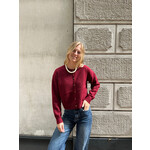 Flo Boutique Vestje Jill Burgundy