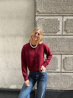 Flo Boutique Vestje Jill Burgundy