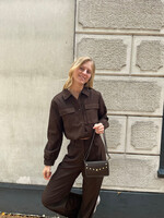 Flo Boutique Broek Veerle Coffee