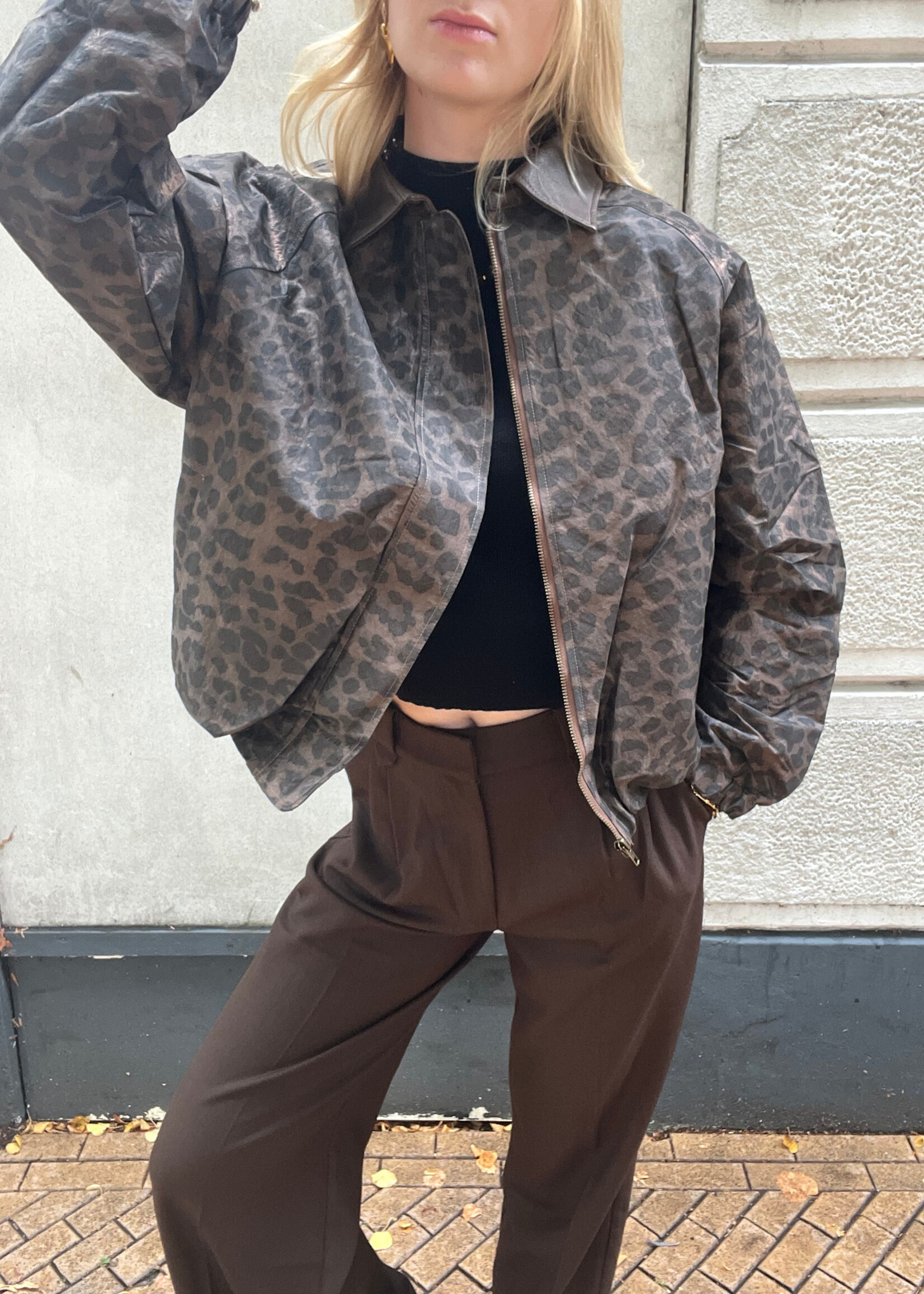 Flo Boutique Broek Veerle Coffee