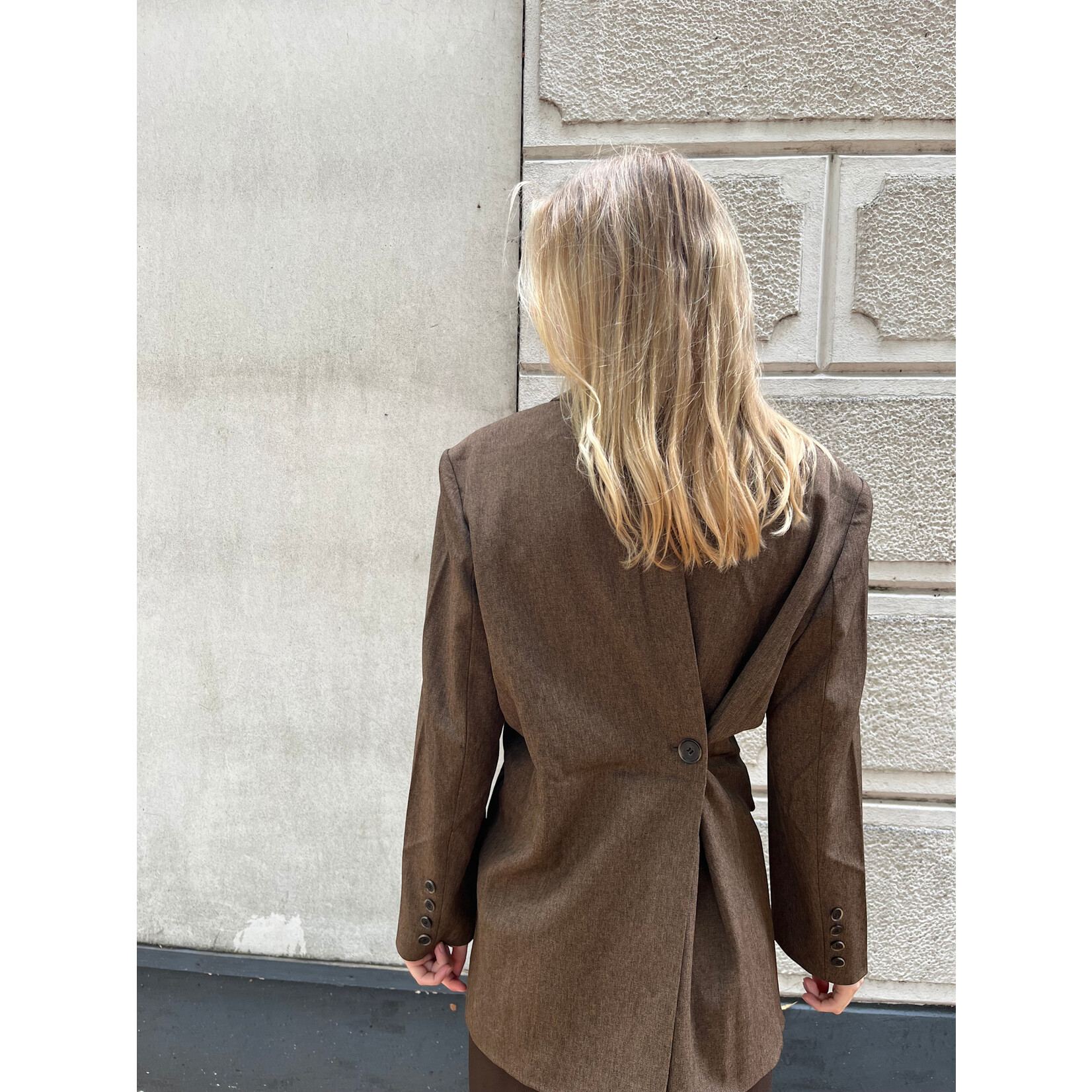 Flo Boutique Blazer Chloe Marron