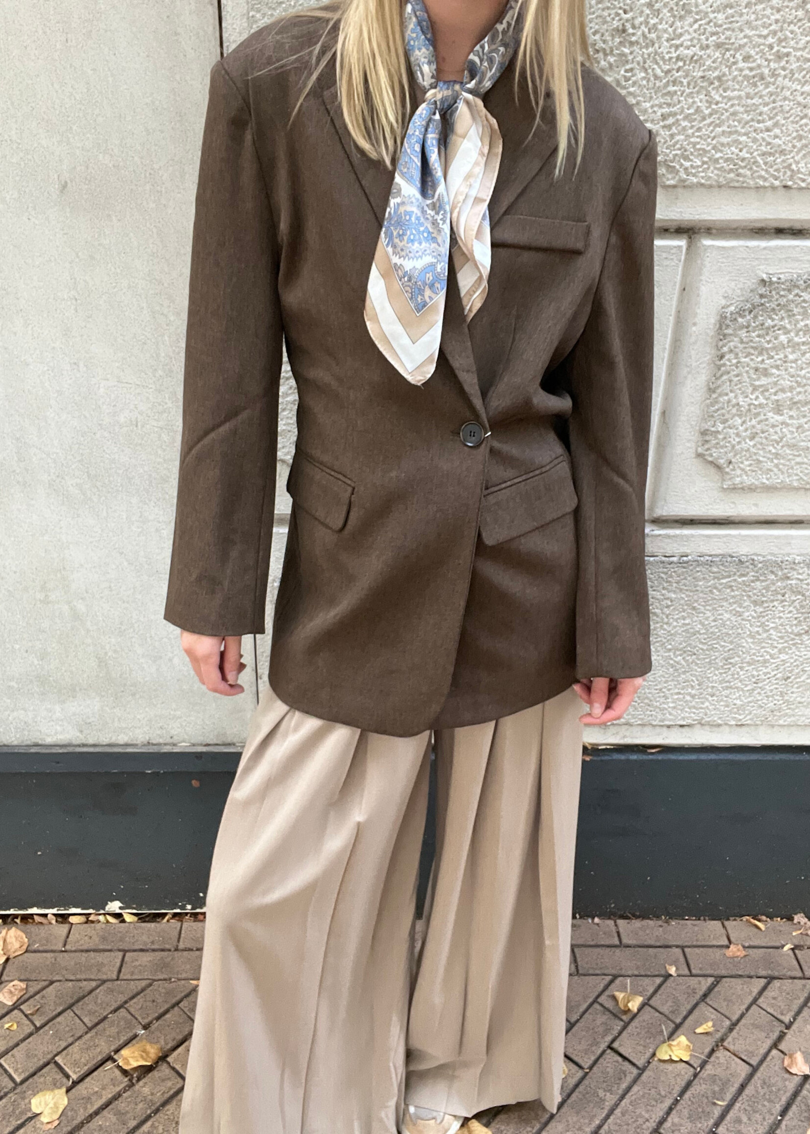 Flo Boutique Blazer Chloe Marron