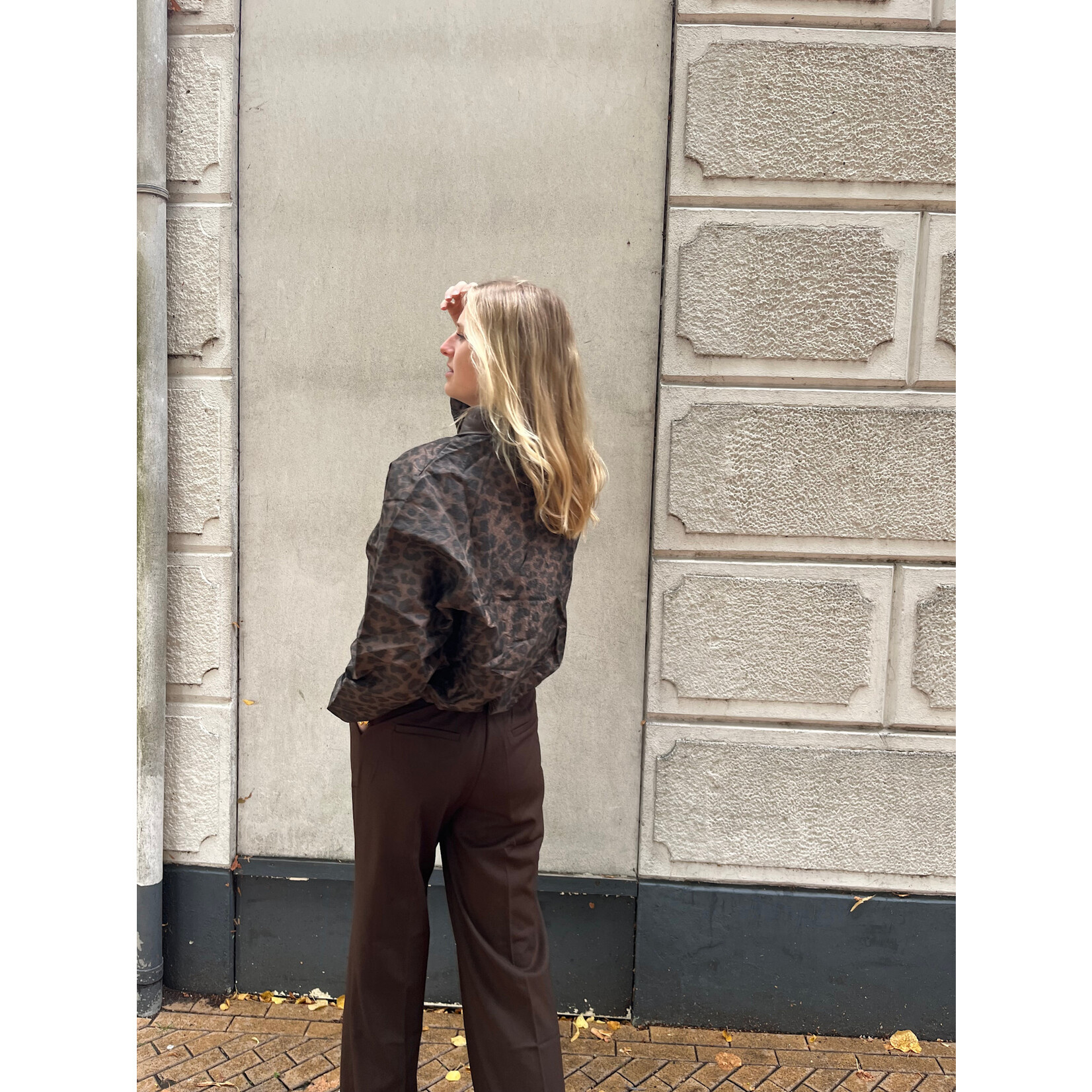 Flo Boutique Jas Lilou Leopard