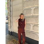 Flo Boutique Broek Keet Burgundy