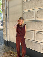 Flo Boutique Broek Keet Burgundy