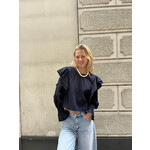 Flo Boutique Blouse Pien Navy