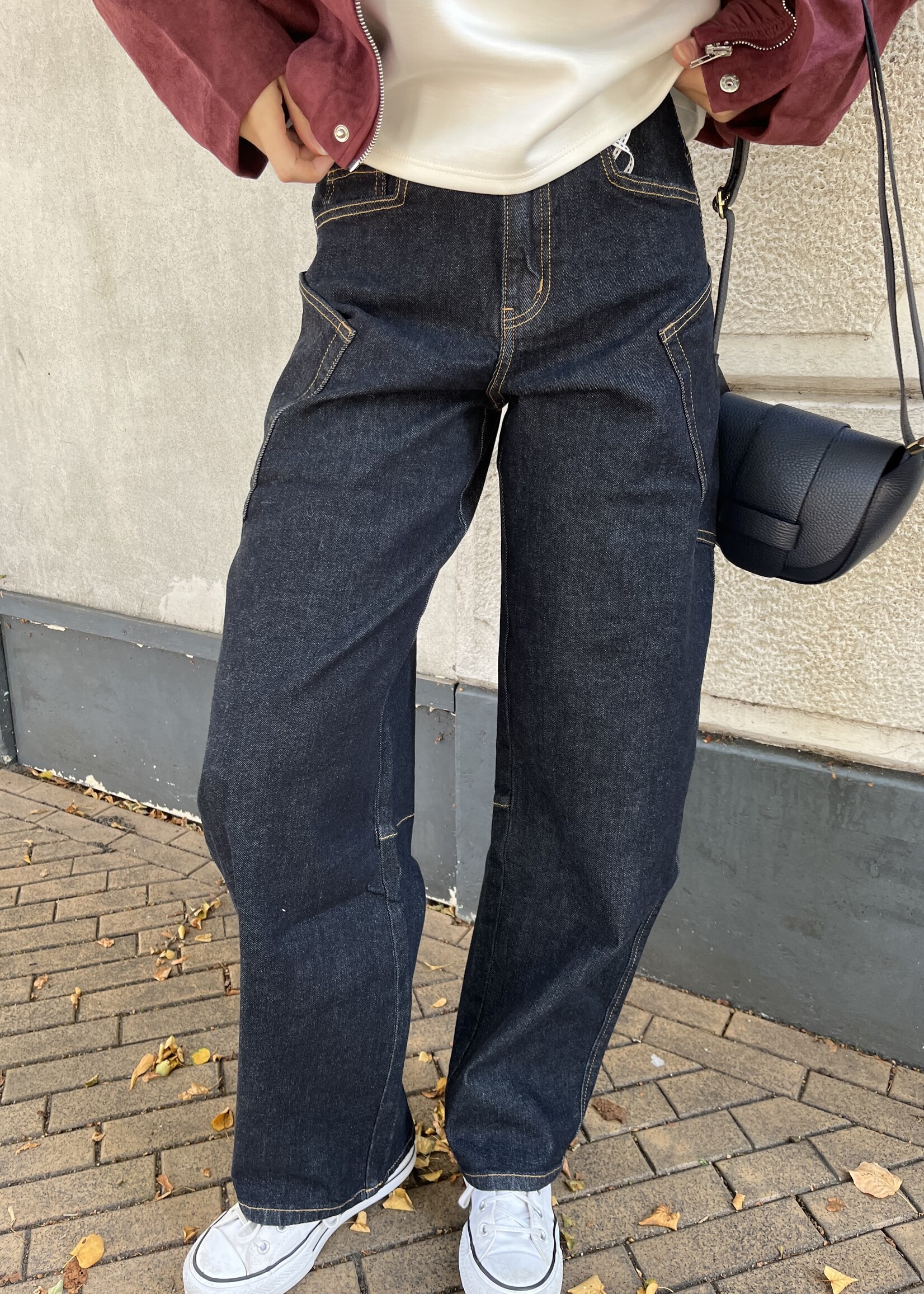 Flo Boutique Jeans Balloon Dark Blue