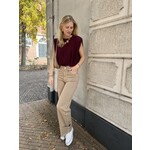 Flo Boutique Jeans Ayla Straight Leg Taupe
