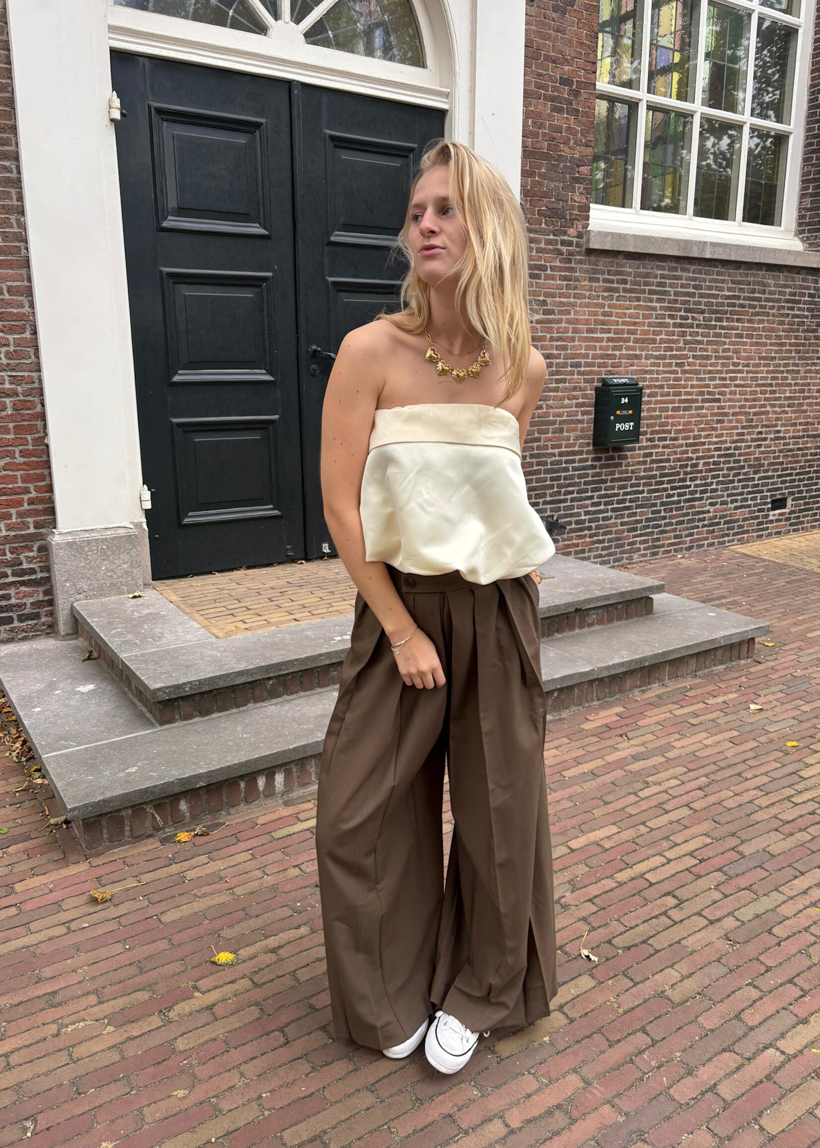 Flo Boutique Top Loua Cream