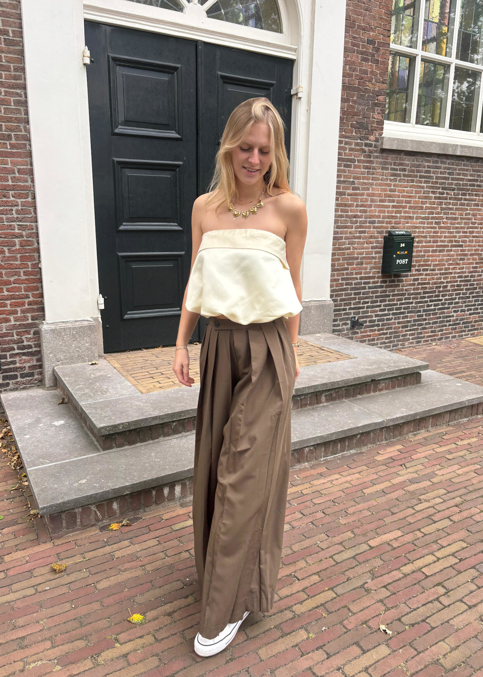 Flo Boutique Top Loua Cream