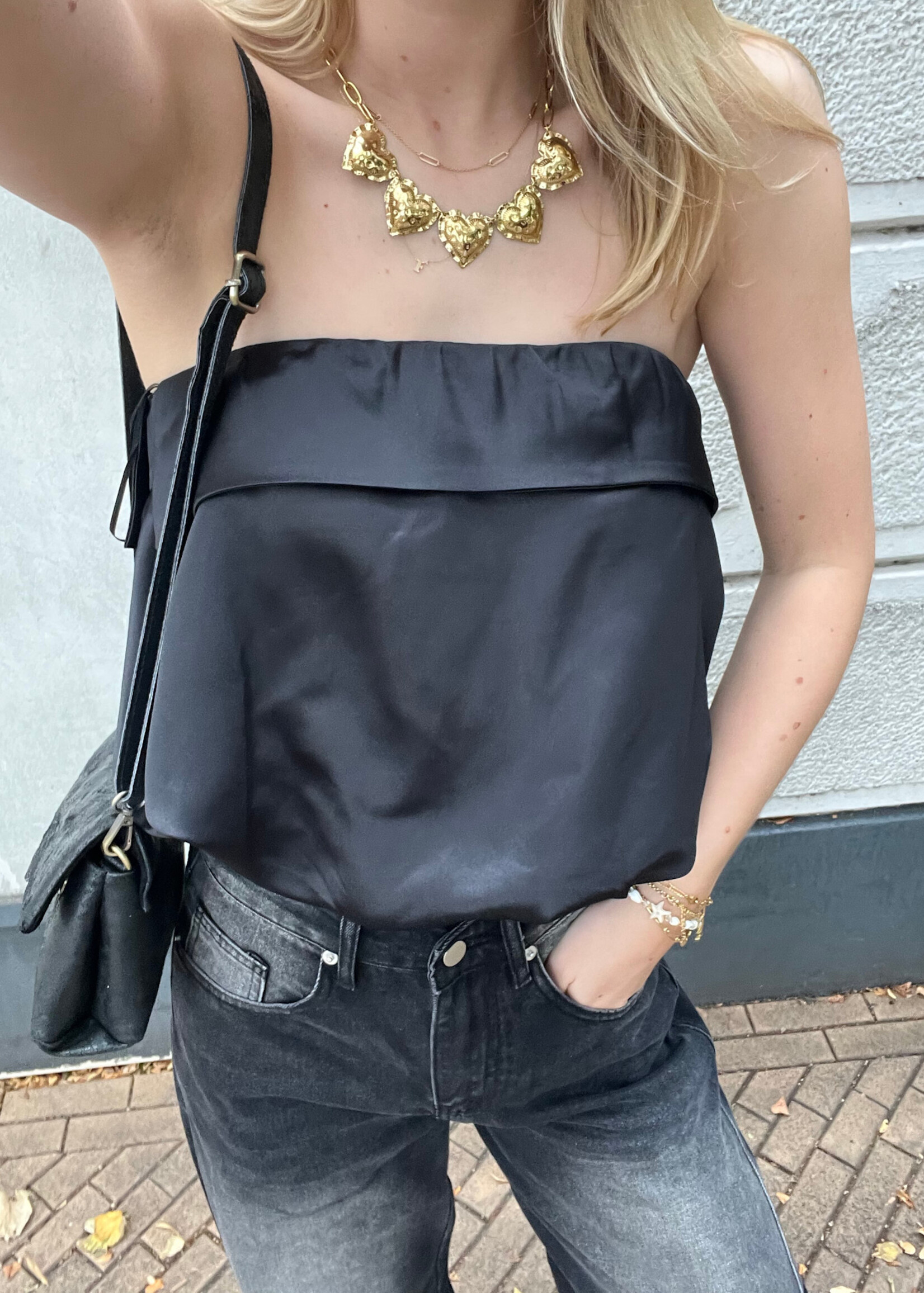 Flo Boutique Top Loua Black