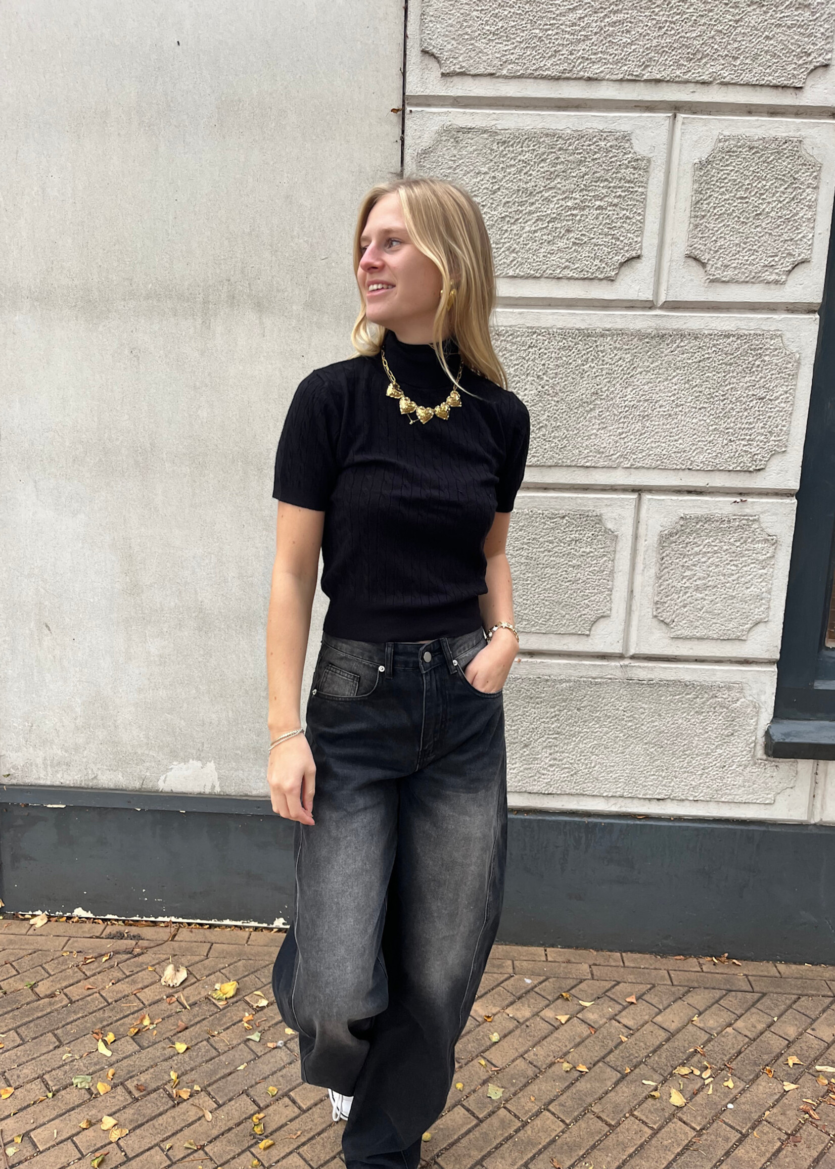 Flo Boutique Top Eef Black