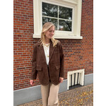 Flo Boutique Blazer Nora Marron Suède
