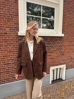 Flo Boutique Blazer Nora Marron Suède
