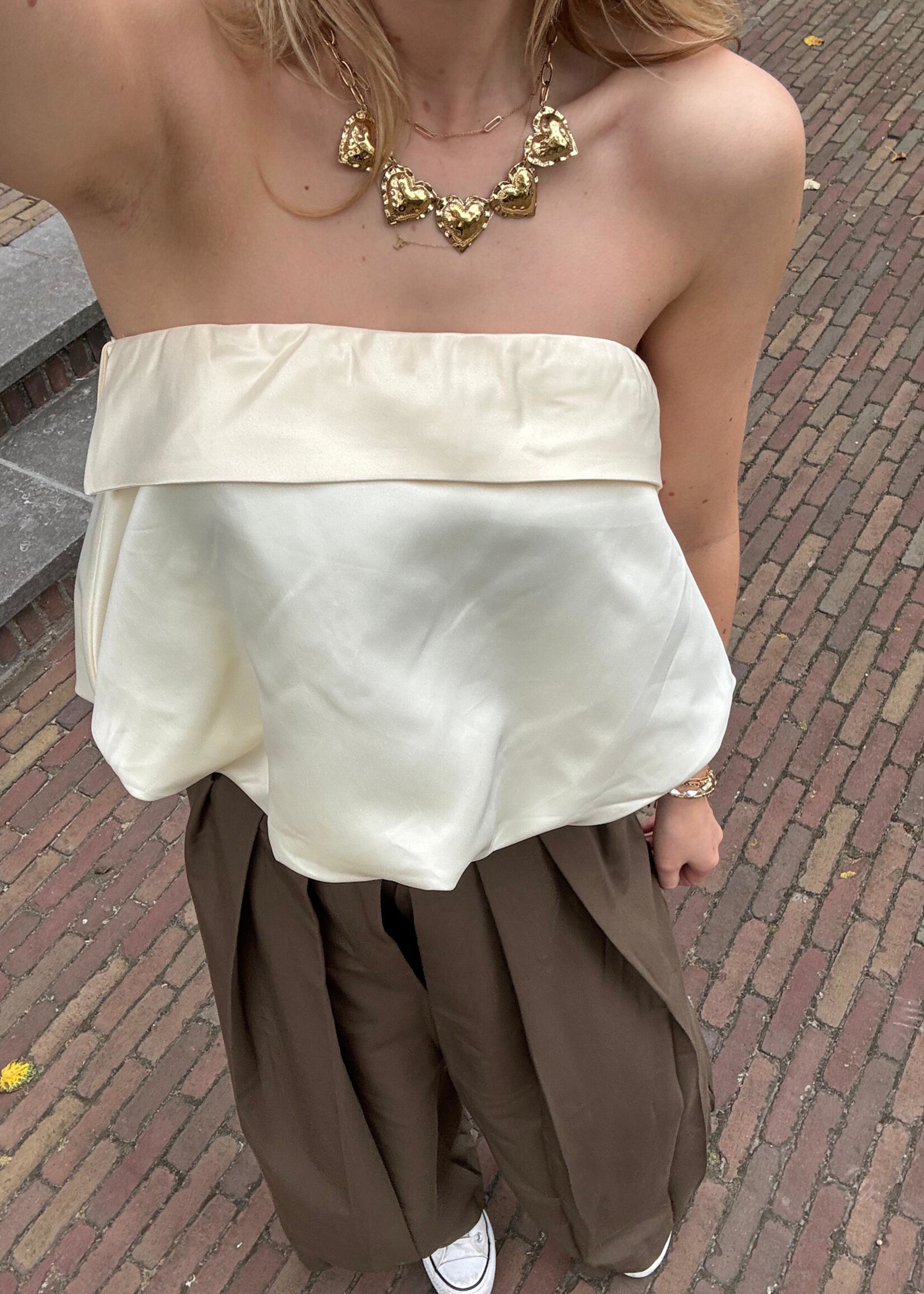 Flo Boutique Broek Kiki Marron