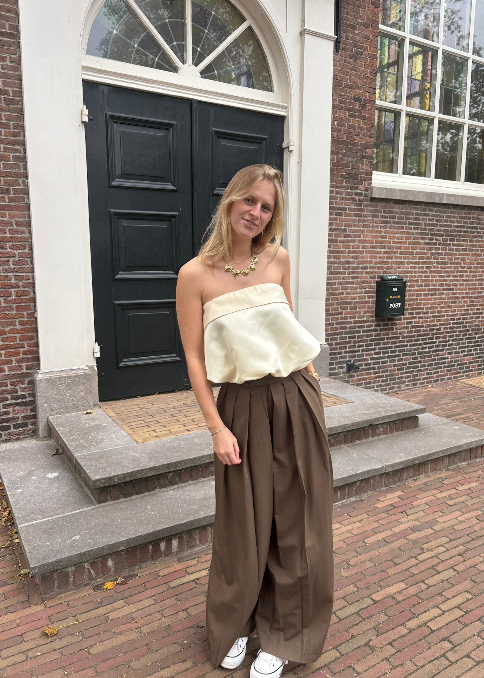 Flo Boutique Broek Kiki Marron