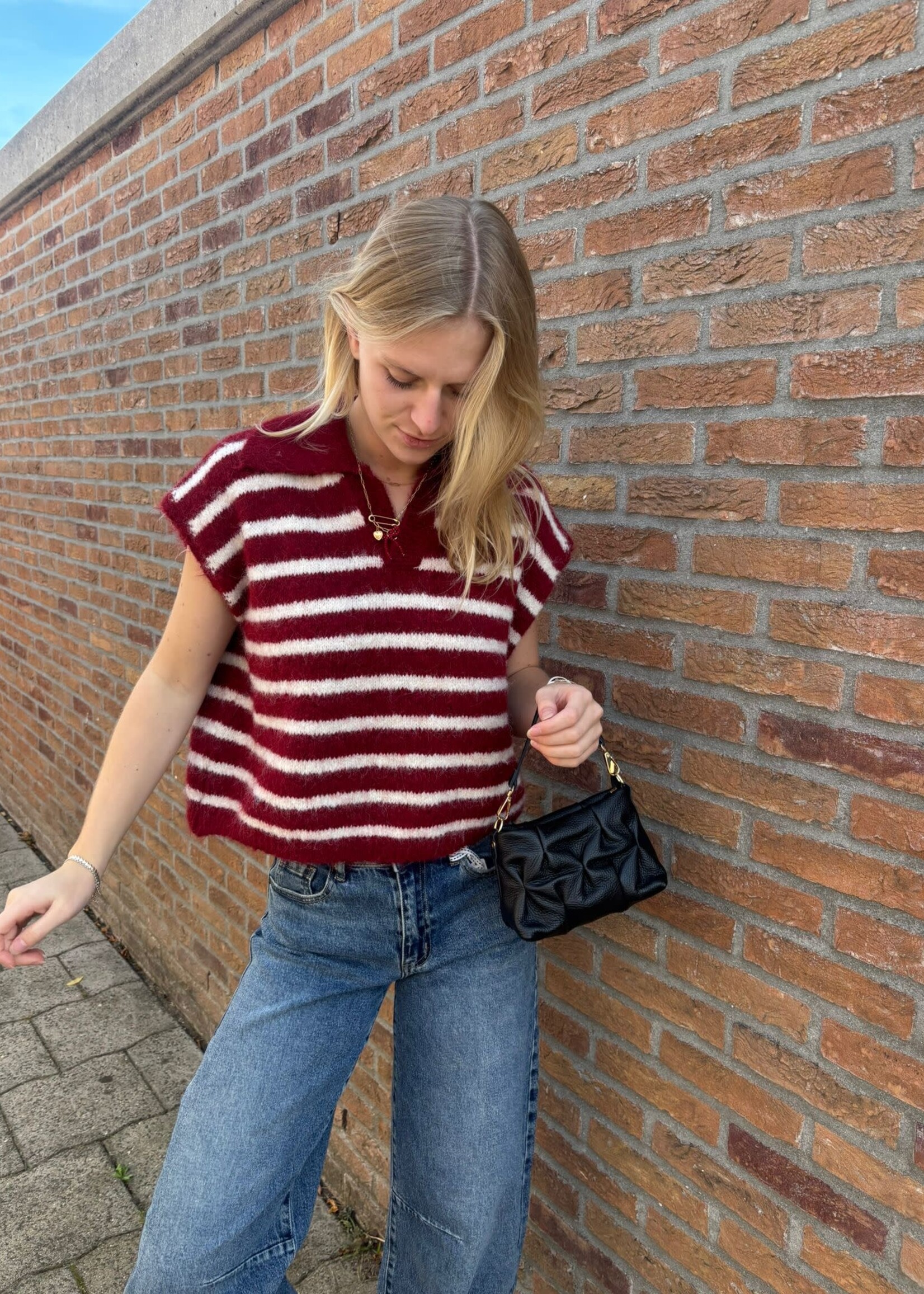 Flo Boutique Top Marie Bordeaux