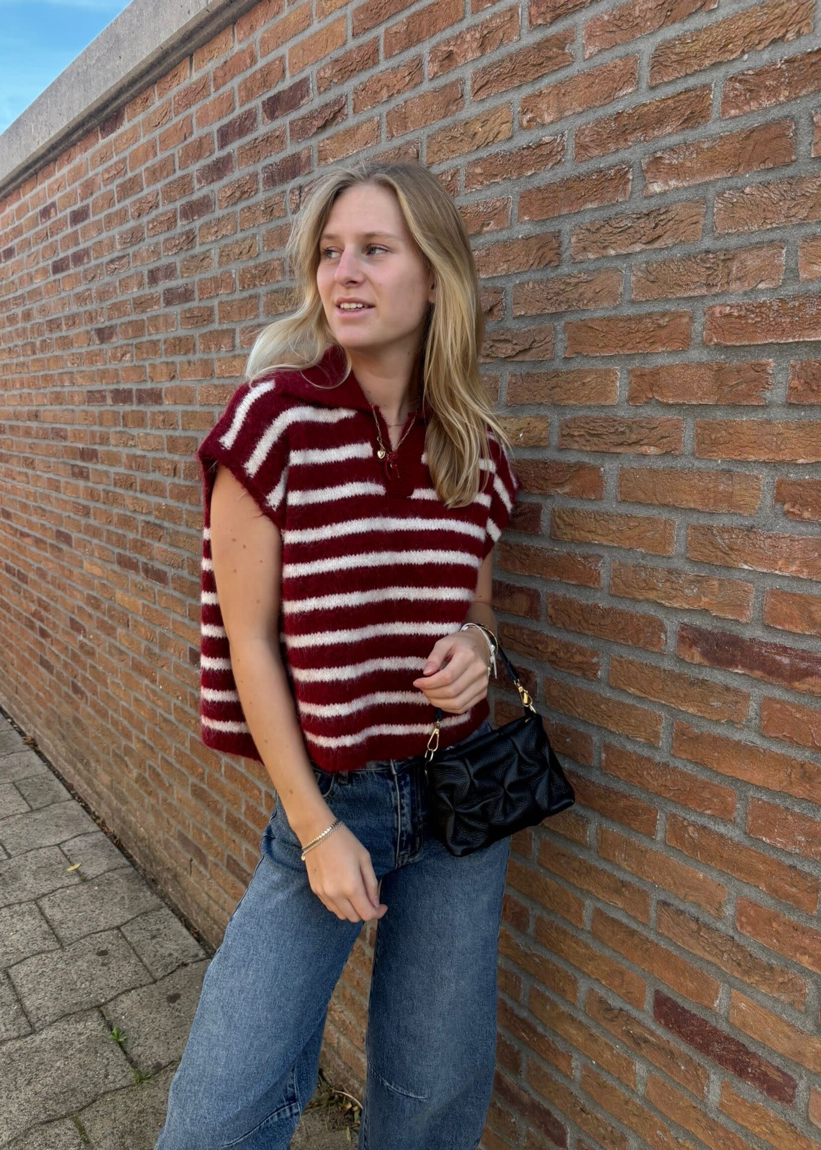 Flo Boutique Top Marie Bordeaux