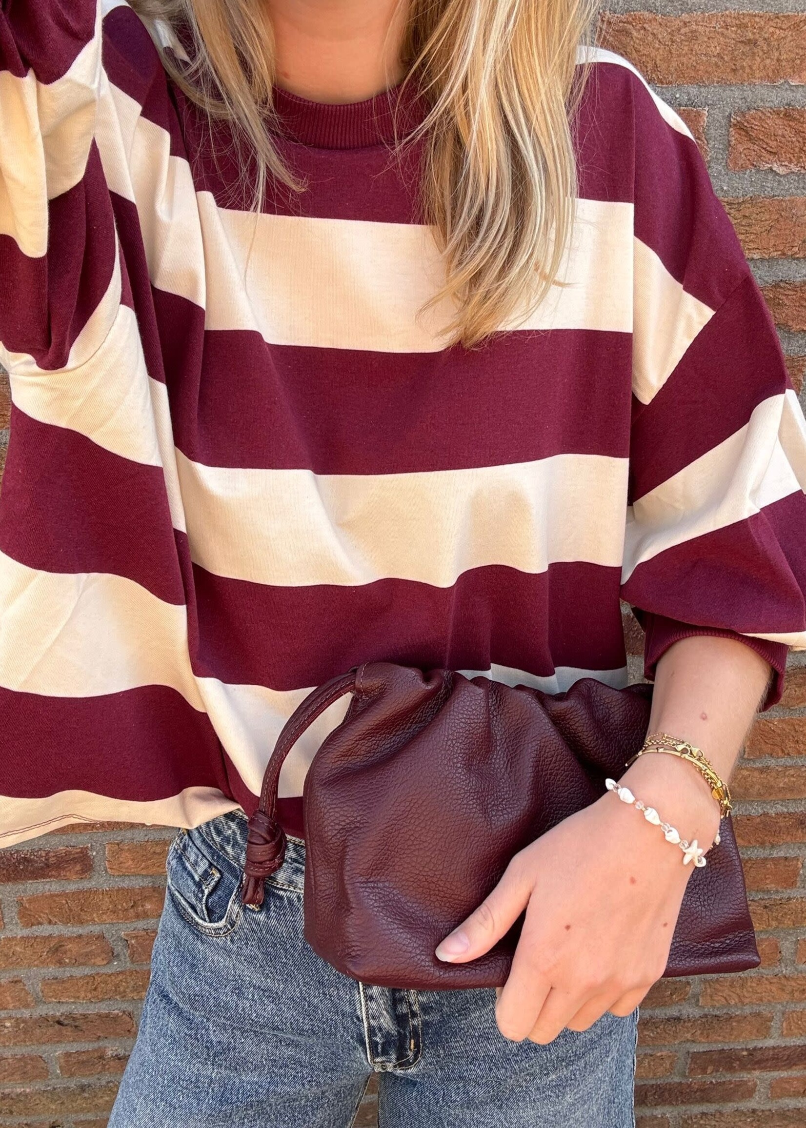 Flo Boutique Top Amara Bordeaux