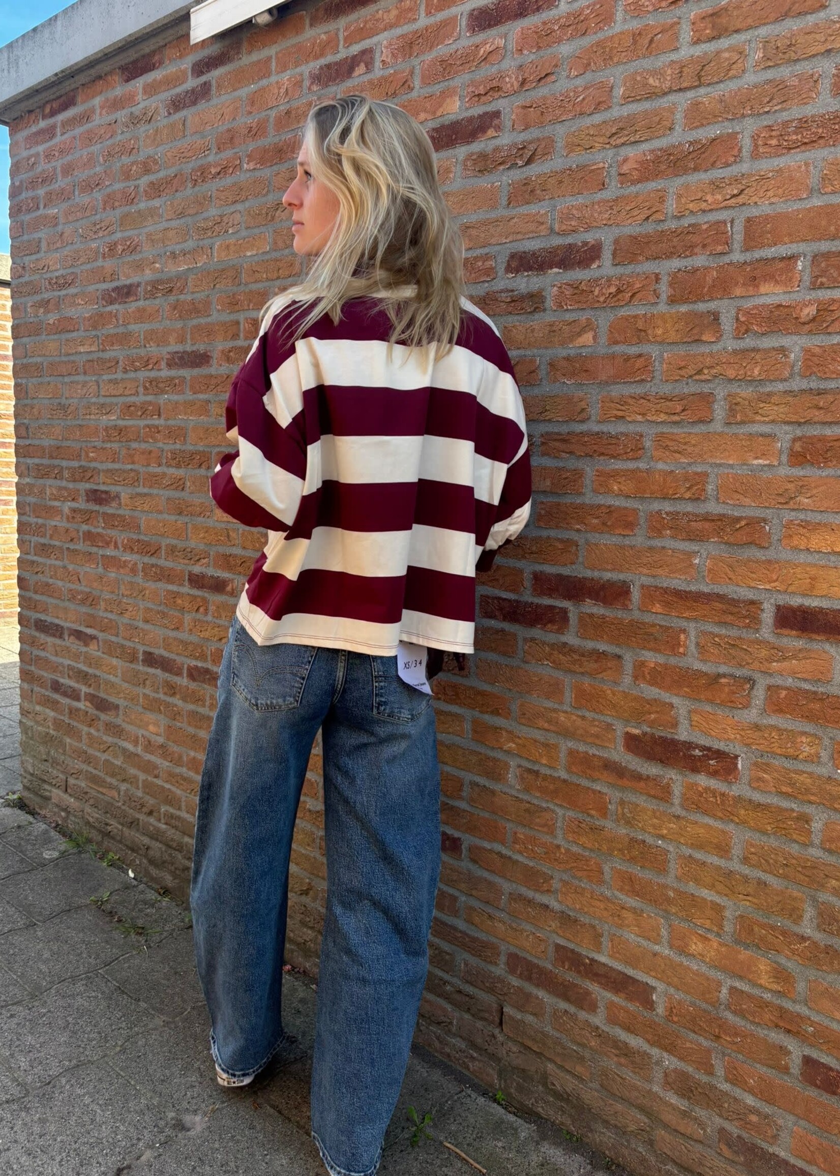 Flo Boutique Top Amara Bordeaux