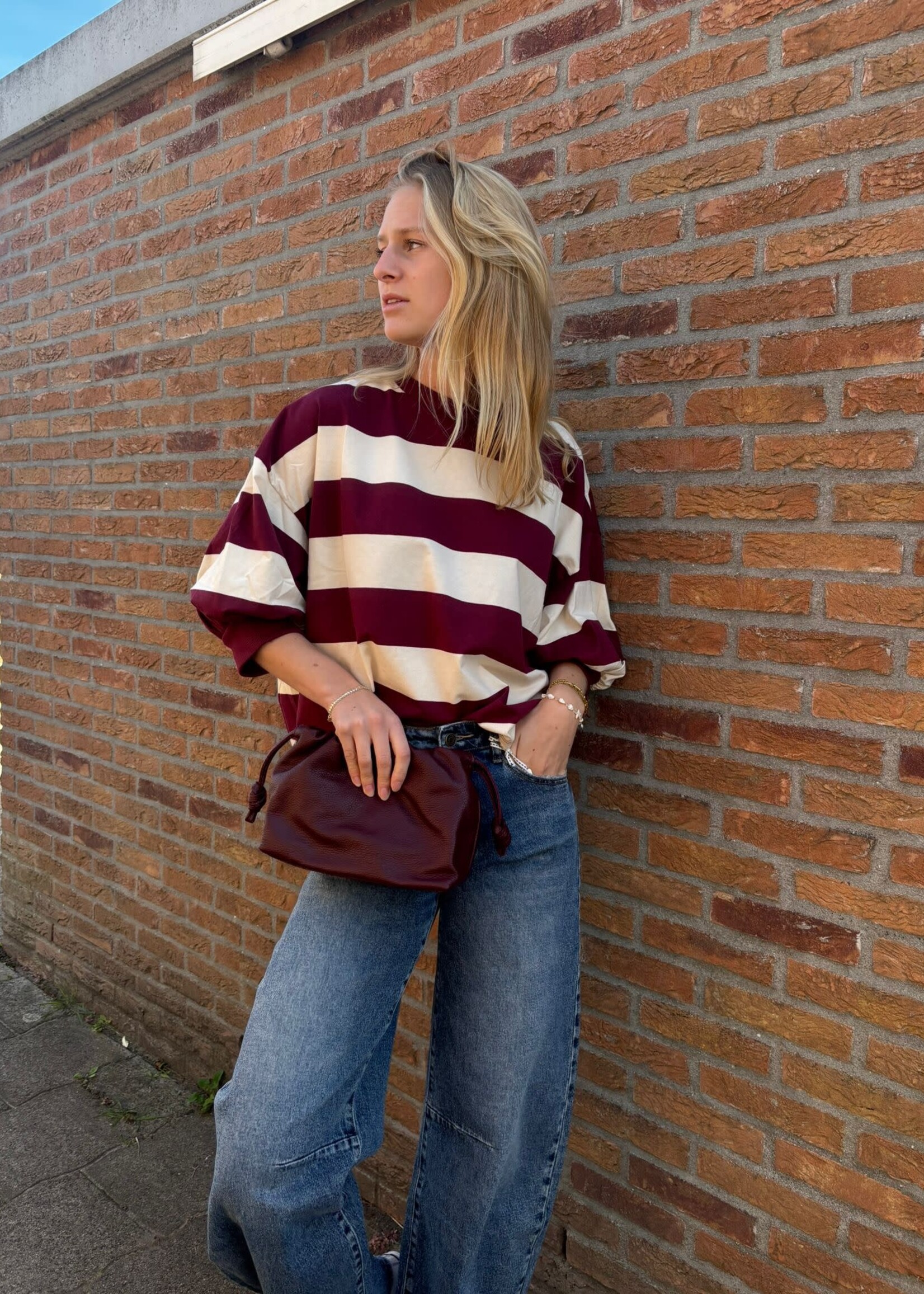 Flo Boutique Top Amara Bordeaux