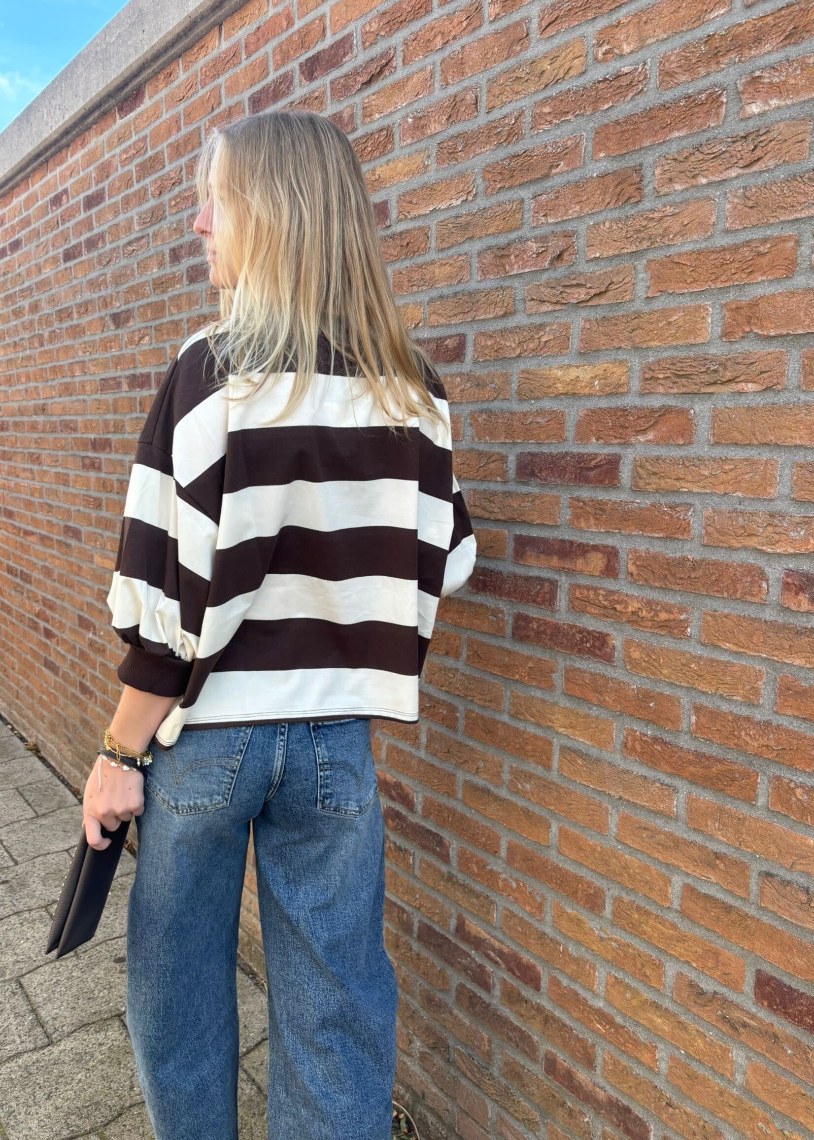 Flo Boutique Top Amara Choco