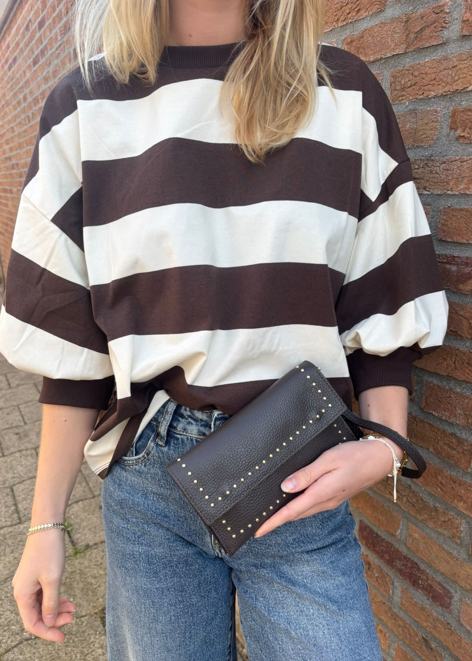 Flo Boutique Top Amara Choco