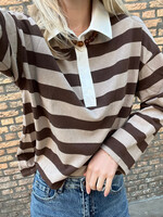 Flo Boutique Top Nola Brown/Camel