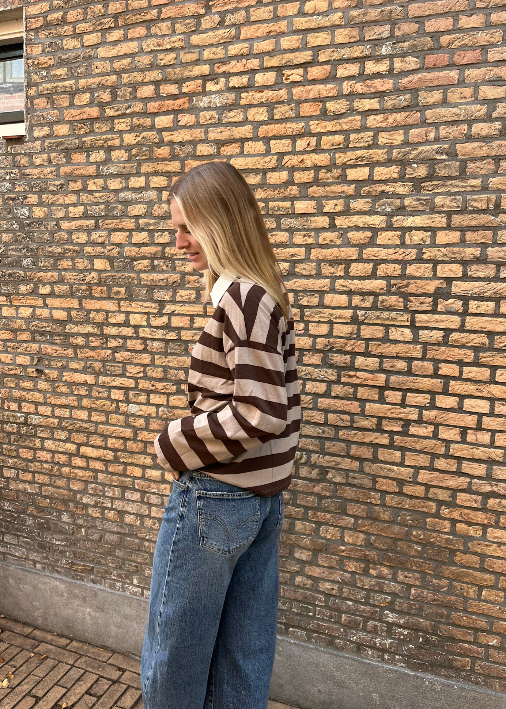 Flo Boutique Top Nola Brown/Camel